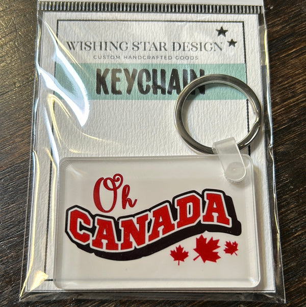 117-21 Canadiana Keychains - Wishing Star Designs