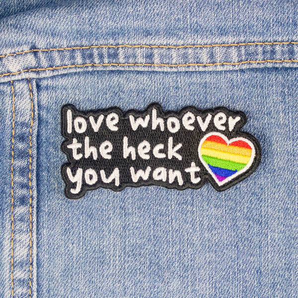 875-02 Love Whoever the Heck You Want Patch