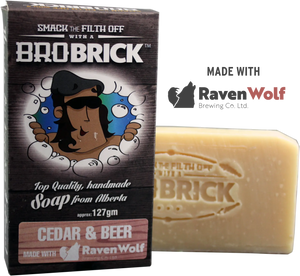 887-02 Cedar & Beer Soap - Bro Brick - Painted Door on Main