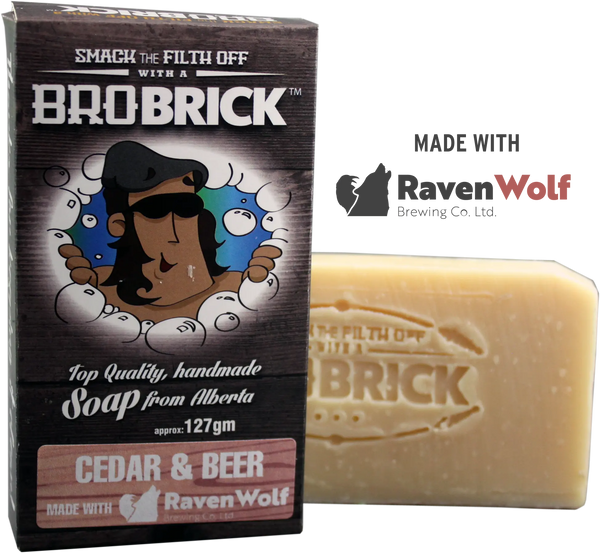 887-02 Cedar & Beer Soap - Bro Brick - Painted Door on Main