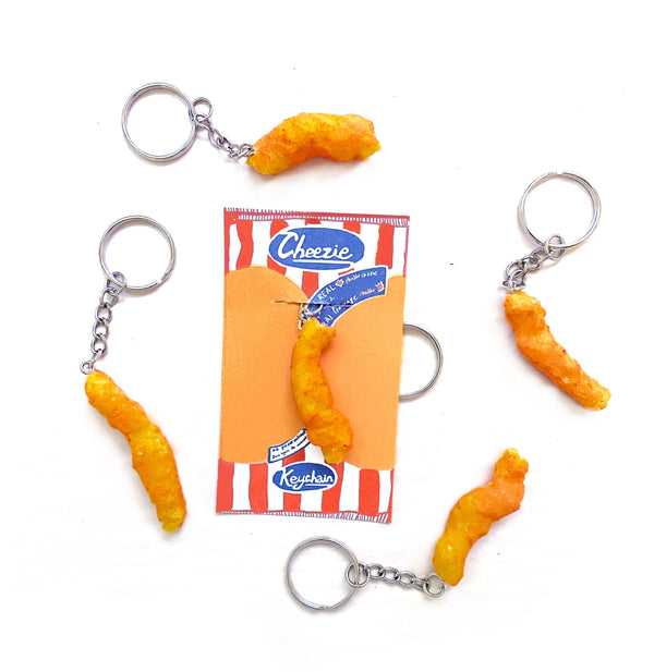 873-02 Cheezie Keychain - Hissing Mink