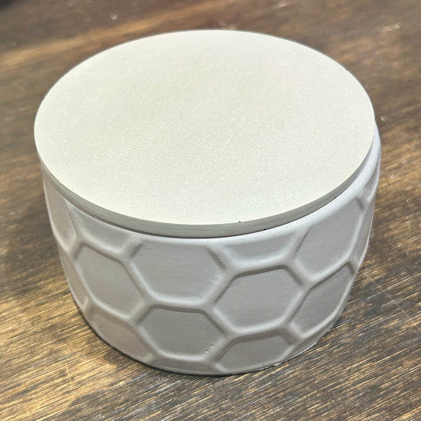 113-49 Hexagon Jar Candles - Flickering Aromas