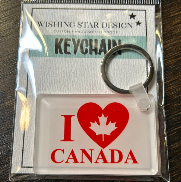 117-21 Canadiana Keychains - Wishing Star Designs