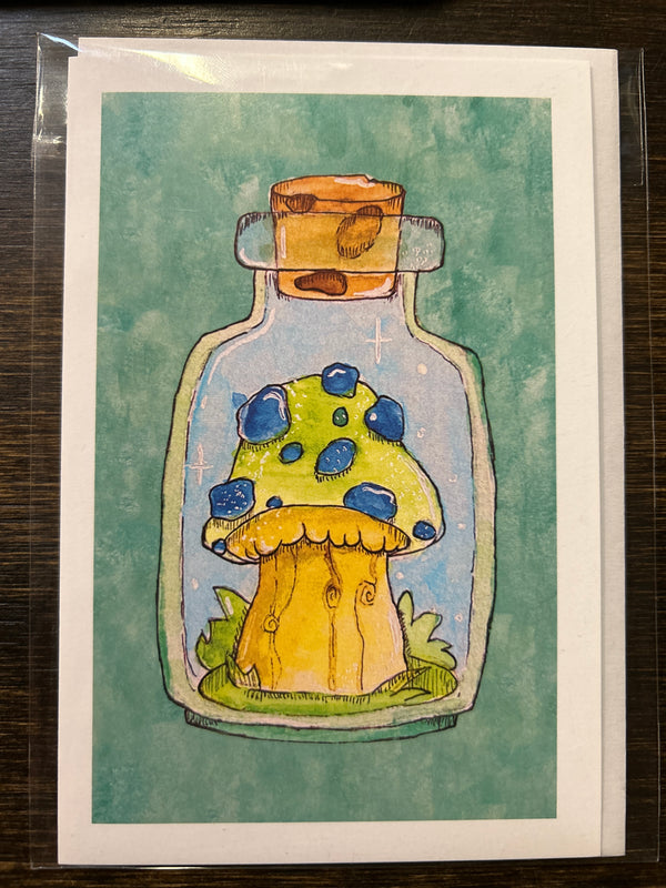 watercolour notecard