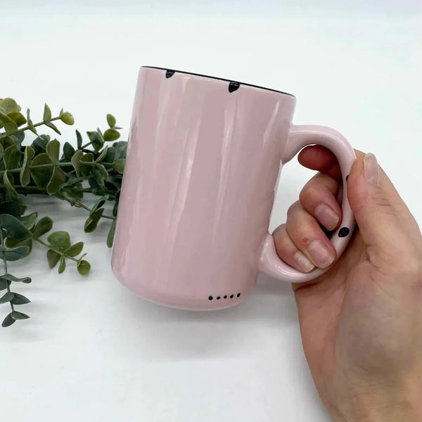 *CUSTOM* Rustic Ceramic Mugs - Painted Door Collection