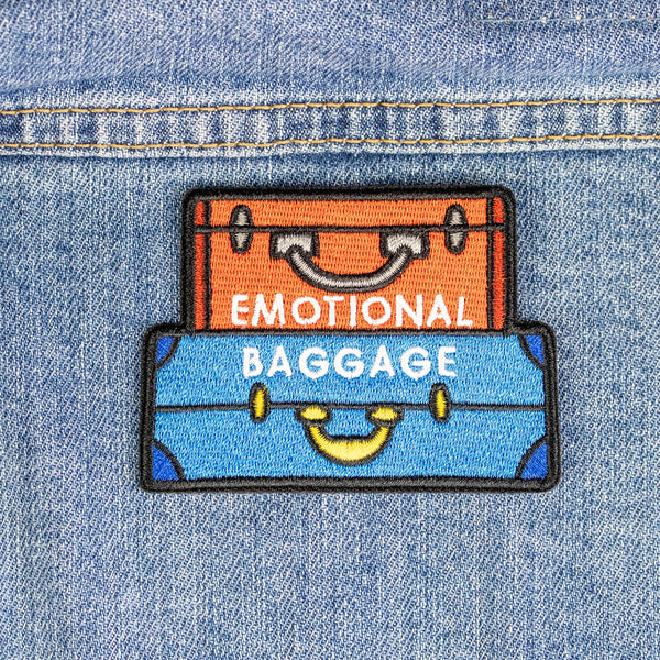 875-01 Emotional Baggage Patch - Ifs, Ands, Or Buttons