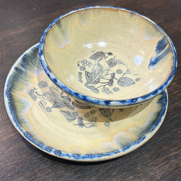 075-19 Bowl & Plate Sets - Elizabeth's Clay Vision