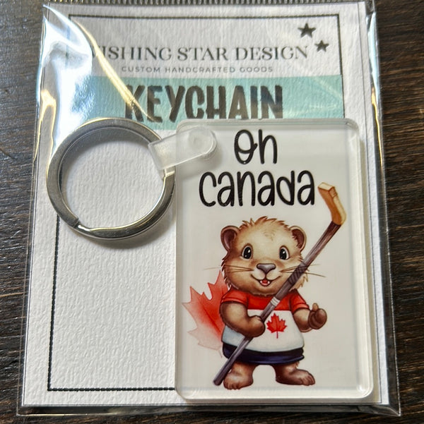 117-21 Canadiana Keychains - Wishing Star Designs