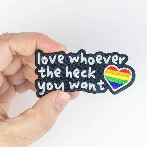 875-02 Love Whoever the Heck You Want Patch