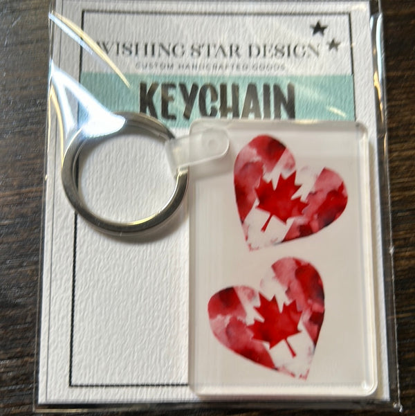 117-21 Canadiana Keychains - Wishing Star Designs