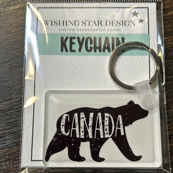 117-21 Canadiana Keychains - Wishing Star Designs