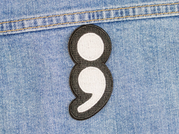 875-04 Semi Colon Patch - Ifs, Ands, Or Buttons