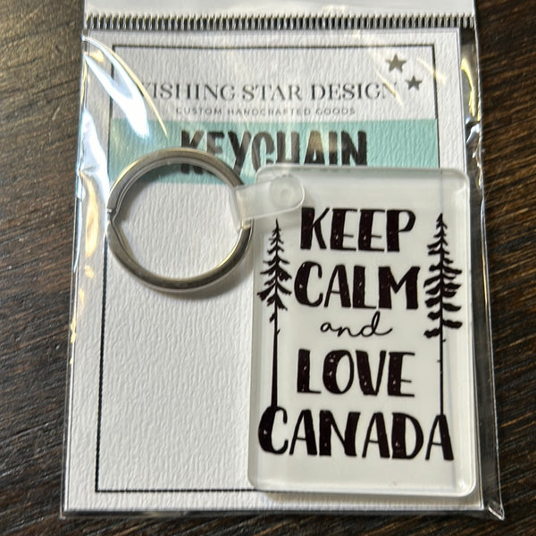 117-21 Canadiana Keychains - Wishing Star Designs