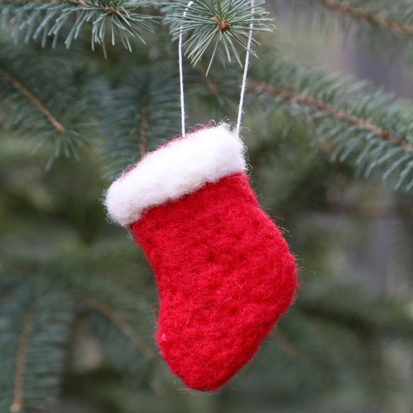 116-21 Needle Felted Ornaments - Elaine Grandon Fibre Arts