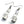 Load image into Gallery viewer, 036-07 Crystal Beaded Earrings - Shell Cavé Studio
