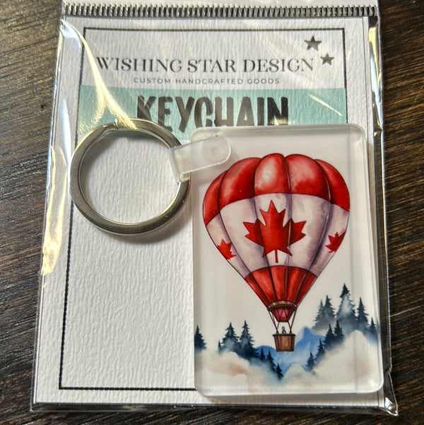 117-21 Canadiana Keychains - Wishing Star Designs