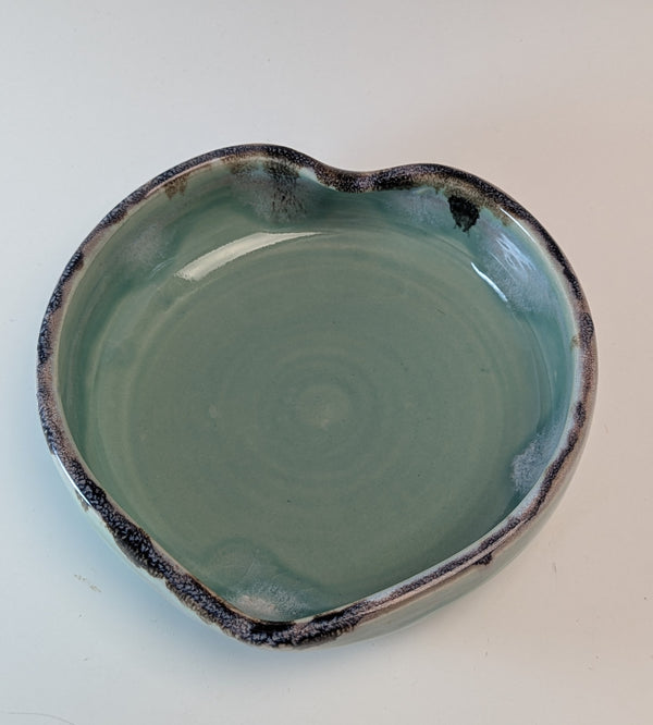 075-49 Heart Shaped Bowls - Elizabeth's Clay Vision - Painted Door on Main