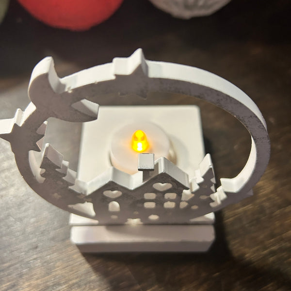 113-50 Christmas Tea Light Scenes - Flickering Aromas