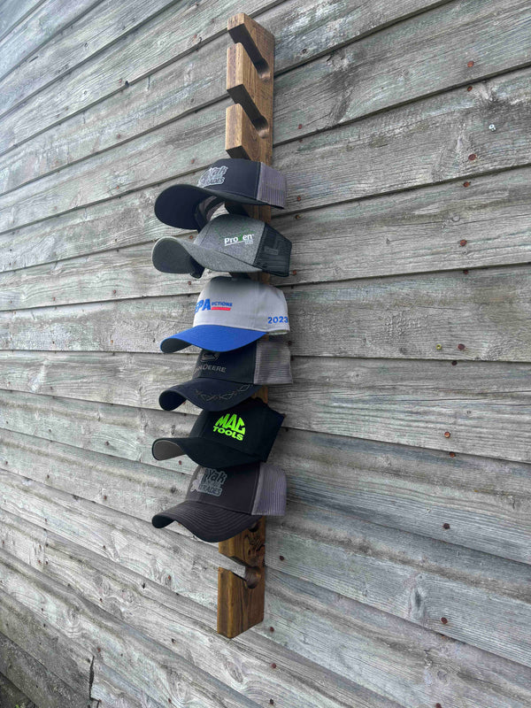 114-13 Wood Hat Rack - Rafter Diamond W