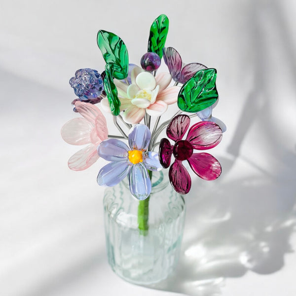 127-07 Glass Bouquets - Gaia's Glasswear