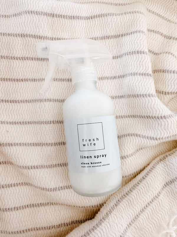 872-09 Clean Breeze Linen Spray - The Fresh Wife Soap Company