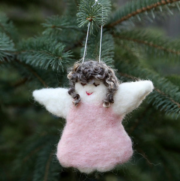 116-21 Needle Felted Ornaments - Elaine Grandon Fibre Arts