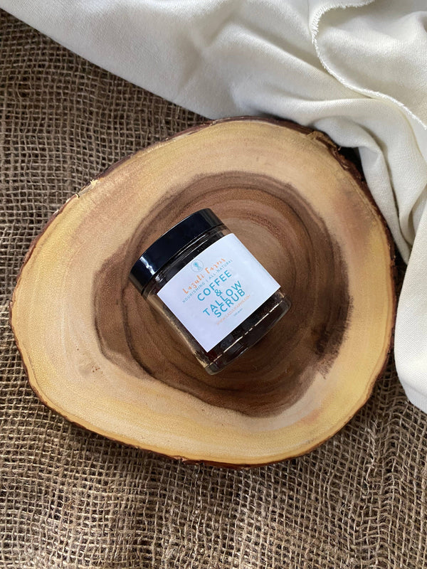 881-02 Coffee & Tallow Scrub - Lazuli Farms