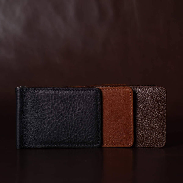 884-02 Pinnacle Wallet Money Clip - NAB Leather