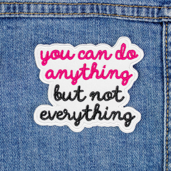 875-08 You can do anything, but not everything Patch - Ifs, Ands, Or Buttons