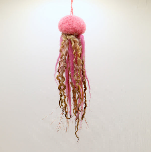 116-04 Felted Jellyfish - Elaine Grandon Fibre Arts