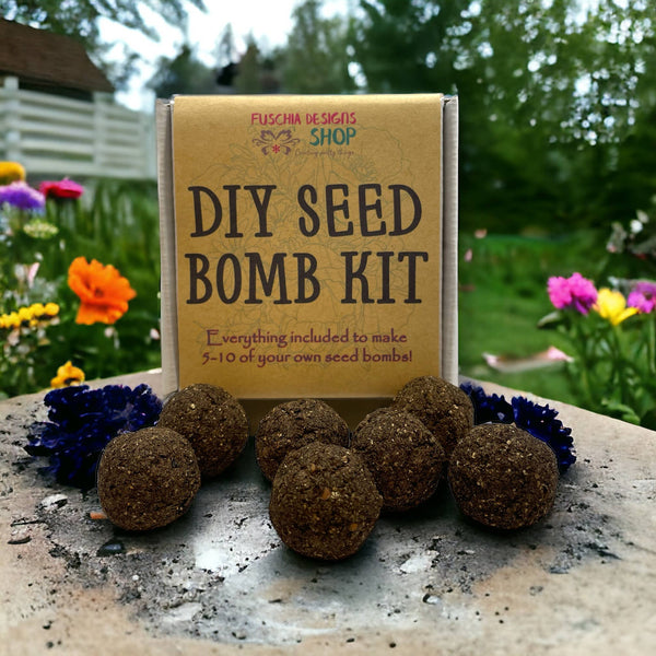 859-02 Seed Bombs DIY Kits - Fuschia Designs Shop