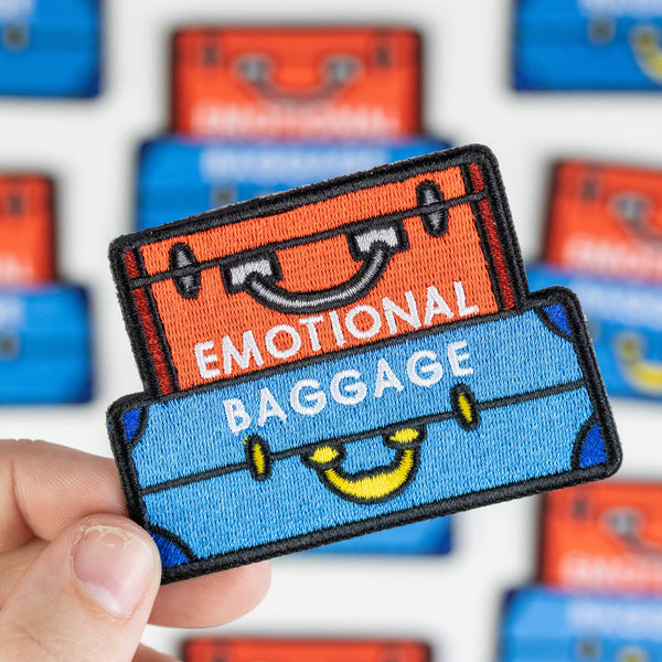 875-01 Emotional Baggage Patch - Ifs, Ands, Or Buttons