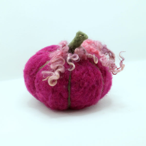 116-12 Felted Pumpkins - Elaine Grandon Fibre Arts