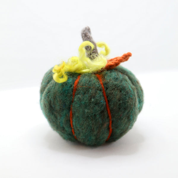 116-12 Felted Pumpkins - Elaine Grandon Fibre Arts - Painted Door on Main