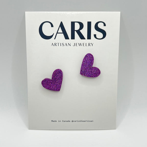 132-01 Resin Earrings - Caris Artisan Jewelry