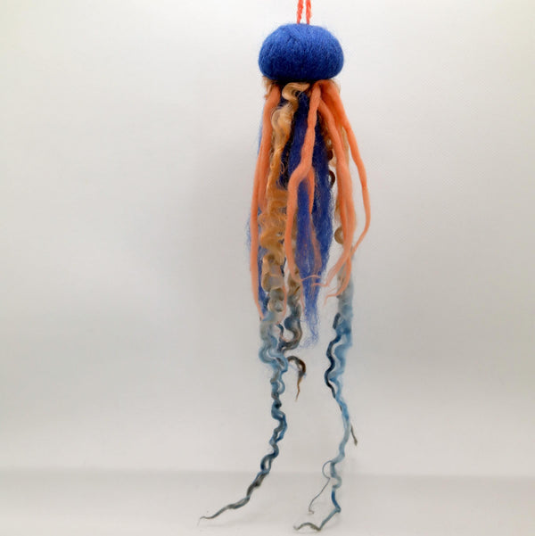 116-04 Felted Jellyfish - Elaine Grandon Fibre Arts - Painted Door on Main