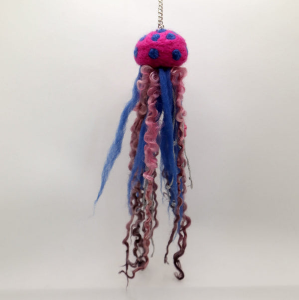 116-04 Felted Jellyfish - Elaine Grandon Fibre Arts