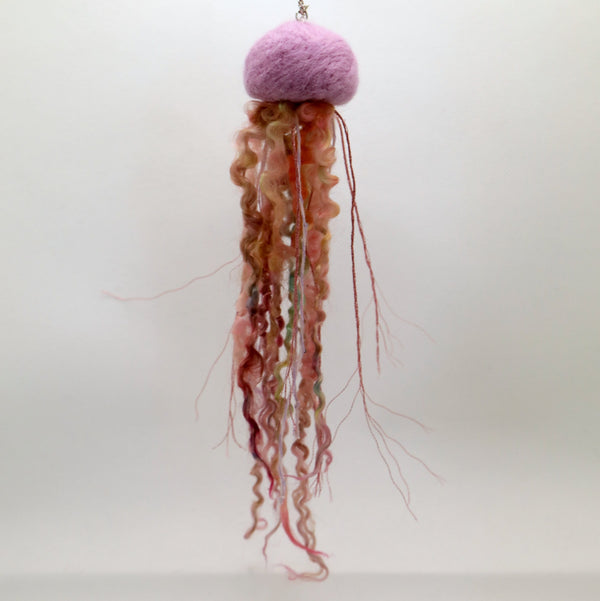 116-04 Felted Jellyfish - Elaine Grandon Fibre Arts