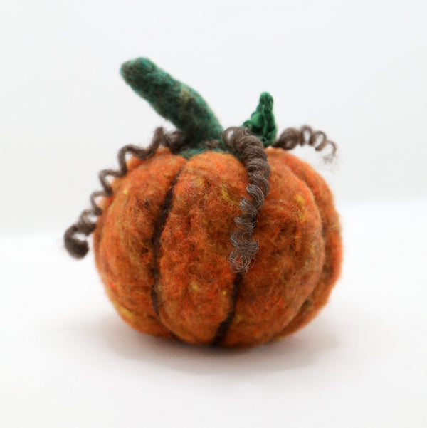 116-12 Felted Pumpkins - Elaine Grandon Fibre Arts - Painted Door on Main