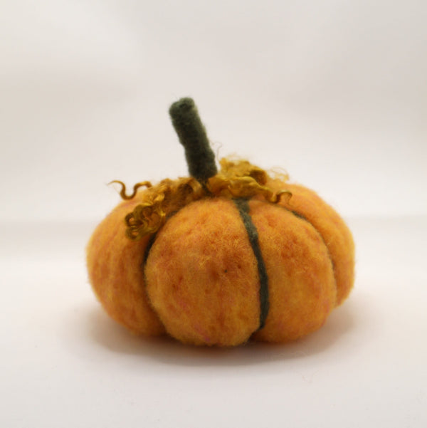 116-12 Felted Pumpkins - Elaine Grandon Fibre Arts - Painted Door on Main