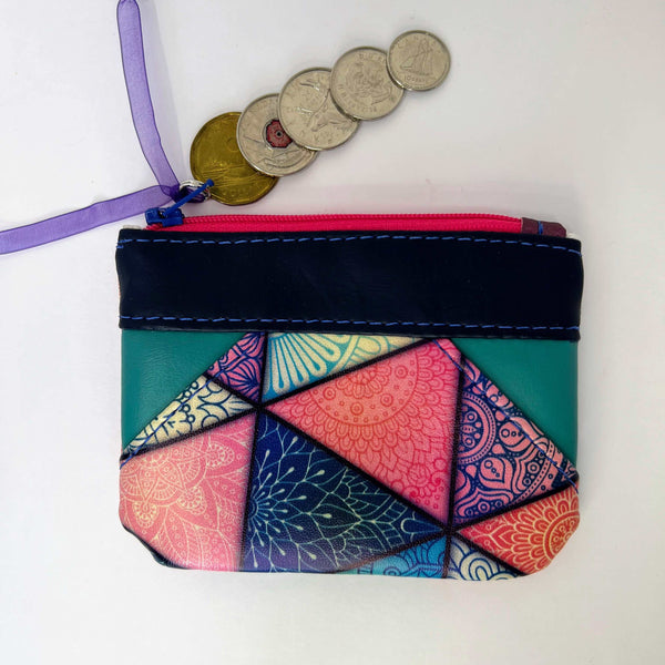 042-09 Zipper Coin Purse - Sheila's Satchels